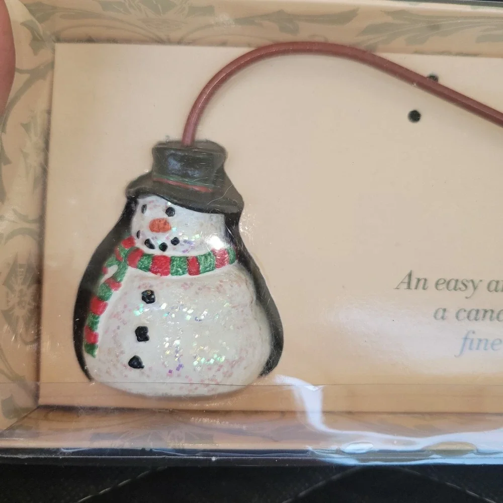 NEW Snowman Candle Snuffer Boston Warehouse